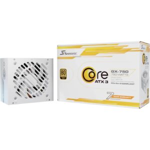 Seasonic Core GX-750-V2-WHITE 750W, PC-Netzteil - SRP-CGX751-A5A32SF-W technikbar