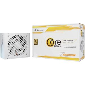 Seasonic Core GX-850-V2-WHITE 850W, PC-Netzteil - SRP-CGX851-A5A32SF-W technikbar