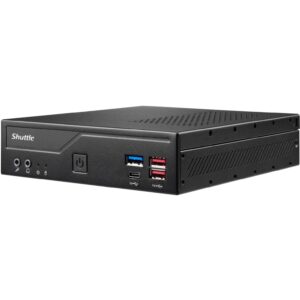 Shuttle XPC slim DH670V2, Barebone technikbar
