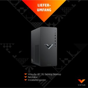 Victus by HP 15L Gaming Desktop TG02-2211ng, Gaming-PC - 9U2S9EA#ABD technikbar