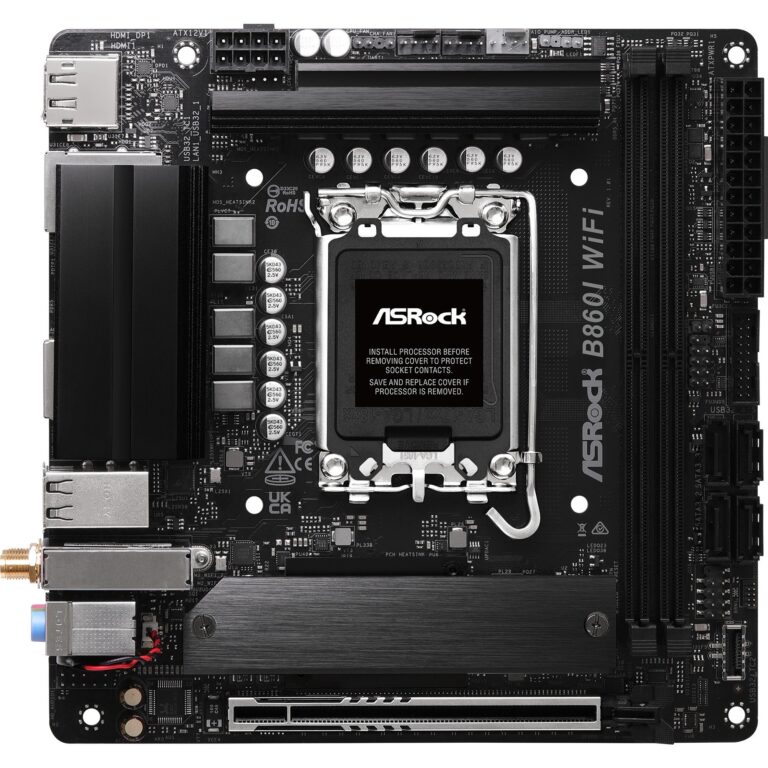 ASRock B860I WiFi, Mainboard - 90-MXBQQ0-A0UAYZ technikbar