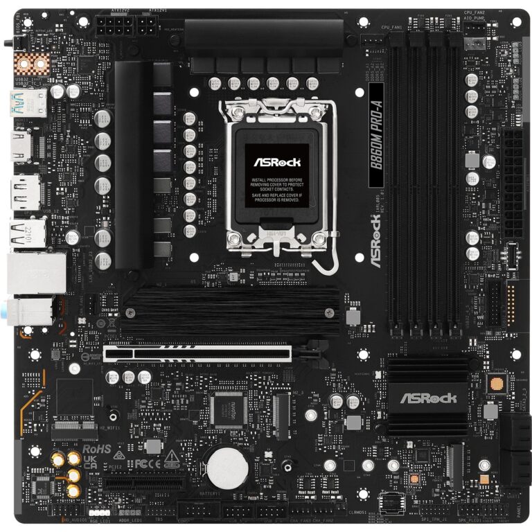 ASRock B860M Pro-A, Mainboard - 90-MXBRR0-A0UAYZ technikbar