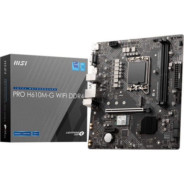 MSI PRO H610M-G WIFI DDR4, Mainboard