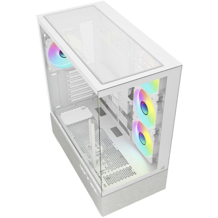 Sharkoon AK7 ARGB , Tower-Gehäuse technikbar