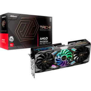 ASRock Radeon RX 9070 XT Taichi OC 16GB, Grafikkarte - 90-GA5HZZ-00UANF technikbar