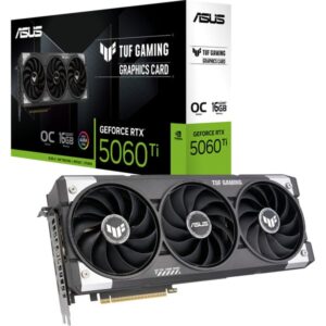 Asus GeForce RTX 5060 Ti TUF GAMING OC 16GB, Grafikkarte - 90YV0MG0-M0NA00 technikbar