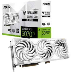 Asus GeForce RTX 5070 Ti TUF BTF OC WHITE Edition, Grafikkarte - 90YV0N60-M0NA00 technikbar