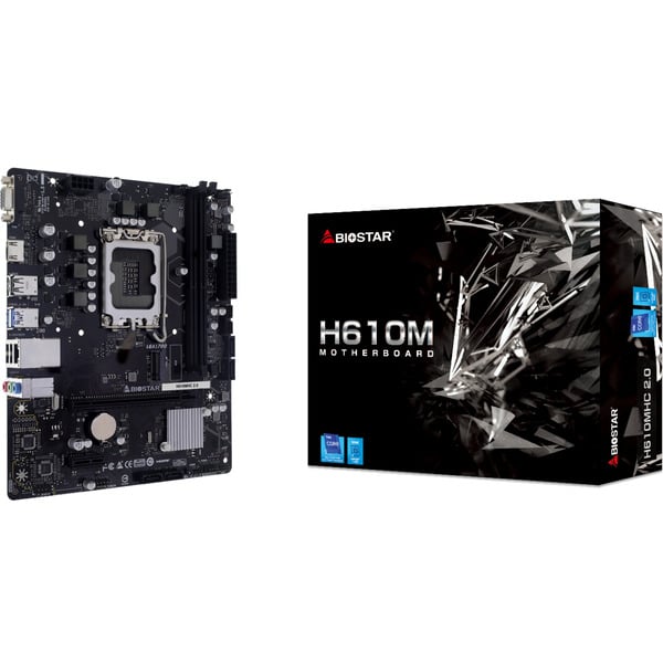 Biostar H610MHC 2.0, Mainboard
