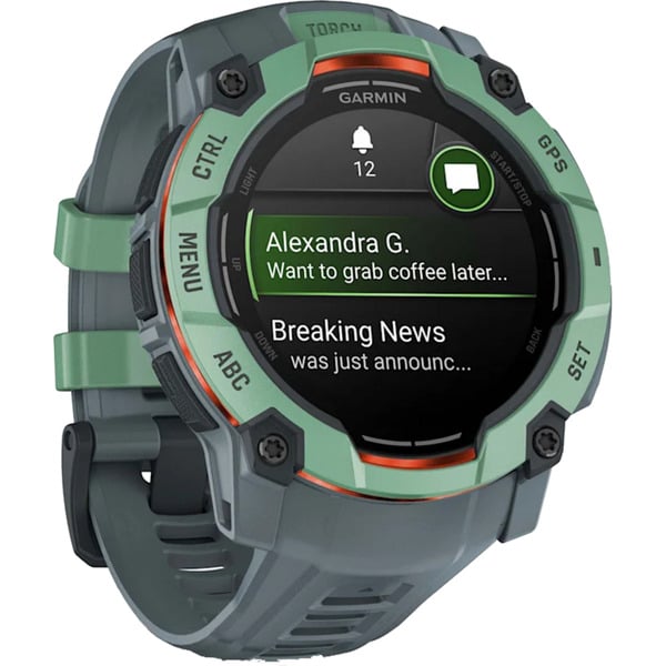 Garmin Instinct 3 - 50 mm, AMOLED, Smartwatch