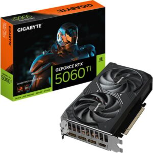 Gigabyte GeForce RTX 5060 Ti WINDFORCE MAX OC 16G, Grafikkarte - GV-N506TWF2MAX OC-16GD technikbar