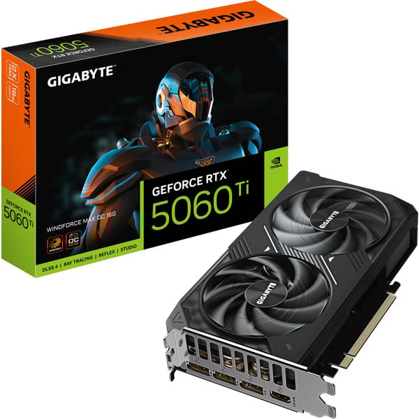 Gigabyte GeForce RTX 5060 Ti WINDFORCE MAX OC 16G, Grafikkarte
