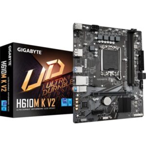 Gigabyte H610M K V2, Mainboard technikbar