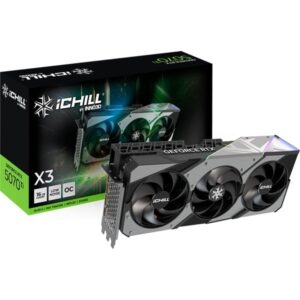 Inno3d GeForce RTX 5070 Ti ICHILL X3, Grafikkarte - C507T3-16D7X-176069R technikbar