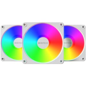 Montech GF120R V2 ARGB, Gehäuselüfter - GF120R V2 ARGB 3 in 1 Pack (W) technikbar