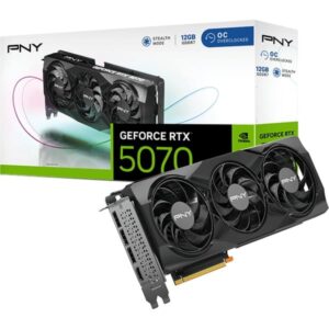 Pny GeForce RTX 5070 OC, Grafikkarte - VCG507012TFXPB1-O technikbar