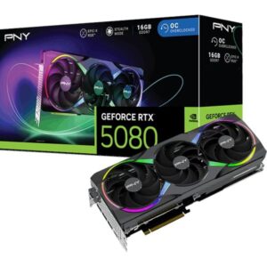 Pny GeForce RTX 5080 ARGB OC, Grafikkarte - VCG508016TFXXPB1-O technikbar