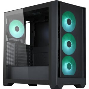 Silentware Flow 110 A-RGB , Tower-Gehäuse - FLOW110BLACK technikbar