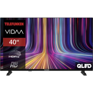Telefunken QF40VP750S, QLED-Fernseher technikbar