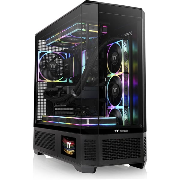 Thermaltake View 600 TG Black, Big-Tower-Gehäuse