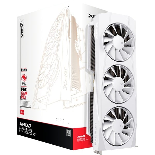 XFX Radeon RX 9070 XT Quicksilver, Grafikkarte
