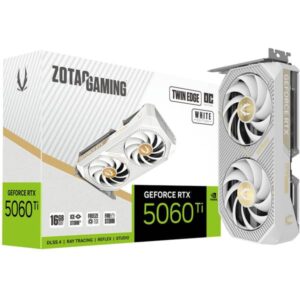Zotac GeForce RTX 5060 Ti Twin Edge OC 16GB White Edition, Grafikkarte - ZT-B50620Q-10M technikbar