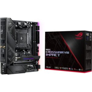 Asus ROG CROSSHAIR VIII IMPACT, Mainboard - 90MB11Q0-M0EAY0 technikbar