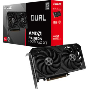 Asus Radeon RX 9060 XT DUAL 16GB, Grafikkarte - 90YV0LG2-M0NA00 technikbar