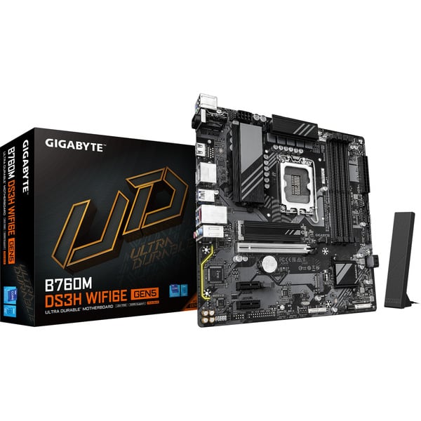 Gigabyte B760M DS3H WIFI6E GEN5, Mainboard