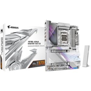Gigabyte X870E AORUS MASTER X3D ICE, Mainboard - X870E A MASTER X ICE technikbar