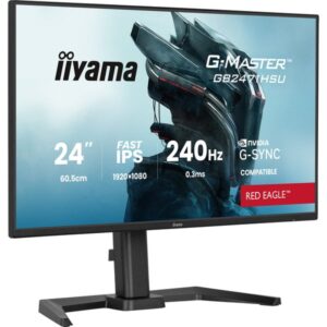 Iiyama G-Master GB2471HSU-B1 Red Eagle, Gaming-Monitor technikbar