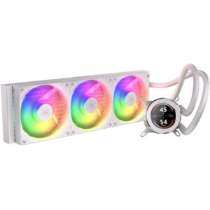Krux HydroGlance 360 LCD White, Wasserkühlung - KRXE005 technikbar