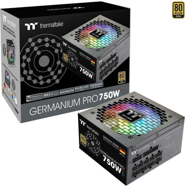 Thermaltake Germanium Pro RGB 0750W, PC-Netzteil