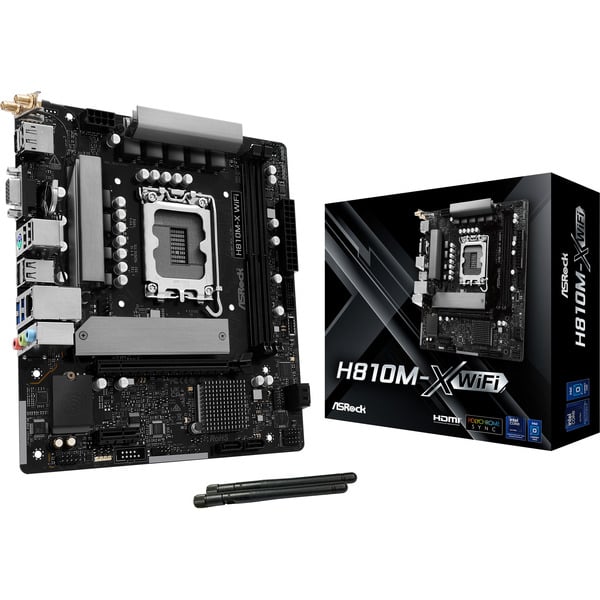 ASRock H810M-X WIFI, Mainboard