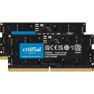 Crucial SO-DIMM 64 GB DDR5-4800 (2x 32 GB) Dual-Kit, Arbeitsspeicher - CT2K32G48C40S5 technikbar