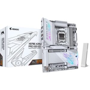 Gigabyte X870E AORUS PRO X3D ICE, Mainboard - X870E A PRO X ICE technikbar