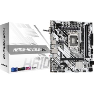 ASRock H610M-HDV/M.2+ D5, Mainboard - 90-MXBM50-A0UAYZ technikbar