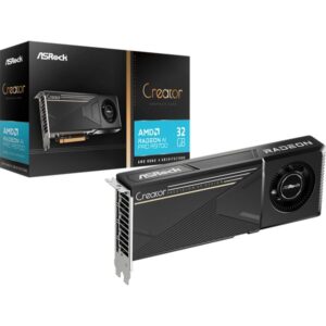 ASRock Radeon™ AI PRO R9700 32GB, Grafikkarte - 90-GA5XZZ-00UANF technikbar