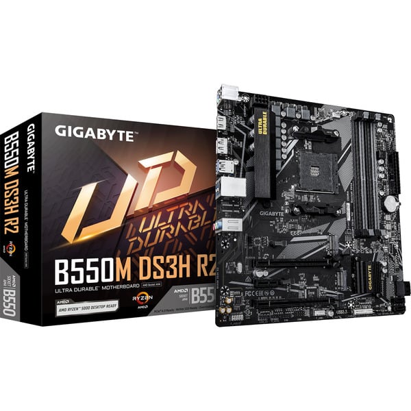 Gigabyte B550M DS3H R2, Mainboard
