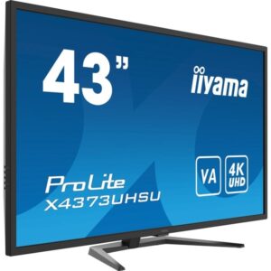 Iiyama X4373UHSU-B1, LED-Monitor technikbar