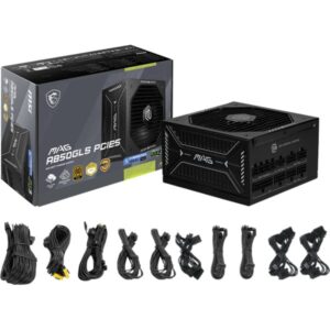 MSI MAG A850GLS PCIE5, PC-Netzteil - 306-7ZPIY11-CE0 technikbar