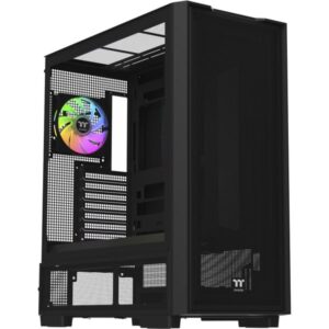 Thermaltake S380 TG ARGB Black, Tower-Gehäuse - CA-11K-00M1WN-00 technikbar