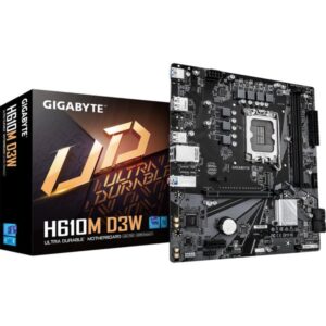 Gigabyte H610M D3W, Mainboard technikbar