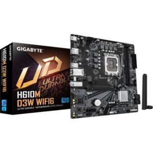 Gigabyte H610M D3W WIFI6, Mainboard - H610M D3W WF6 technikbar