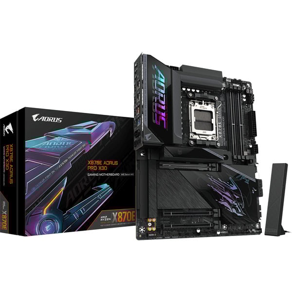 Gigabyte X870E AORUS PRO X3D, Mainboard