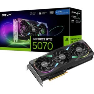 Pny GeForce RTX 5070 ARGB OC, Grafikkarte - VCG507012TFXXPB1-O technikbar