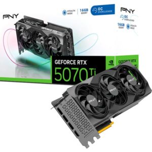 Pny GeForce RTX 5070 Ti Plus, Grafikkarte - VCG5071T16TFXPB1-O technikbar