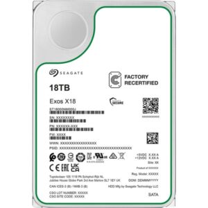 Seagate Exos X18 18 TB Generalüberholt, Festplatte - ST18000NM000J technikbar