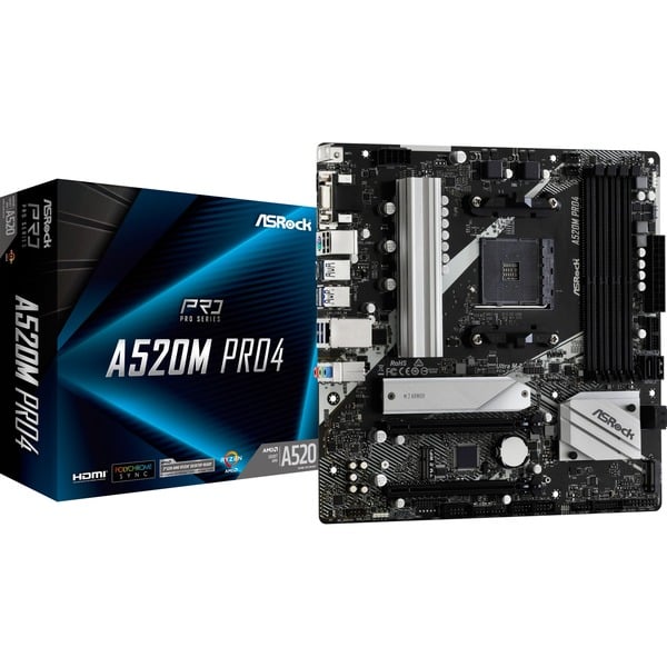 ASRock A520M PRO4, Mainboard