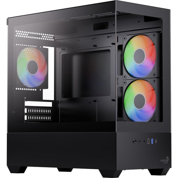 AeroCool P300D-G-BK-v1, Tower-Gehäuse