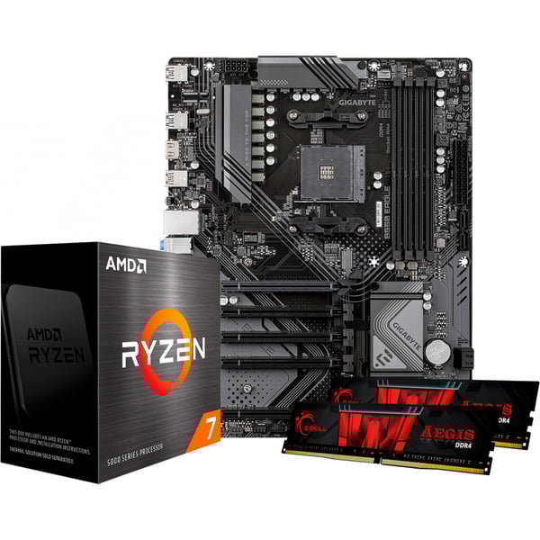 alternate AMD Upgrade Ryzen™ 7 5800X + B550 EAGLE + 32GB 3200-16, PC-Aufrüstkit